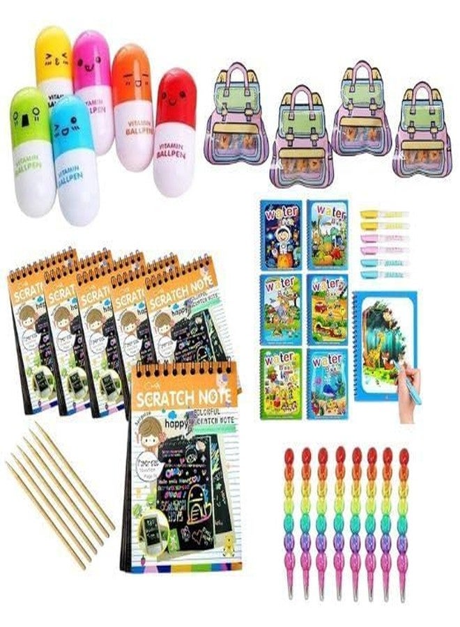 HealthyBee Return Gifts for Kid 50 Pcs 10 Sets Each Birthday Return Gift Combo for Kids Age 4-8 Party Favors for Boys & Girls Best Return Gift Items for Kids Birthday Parties - Image 1